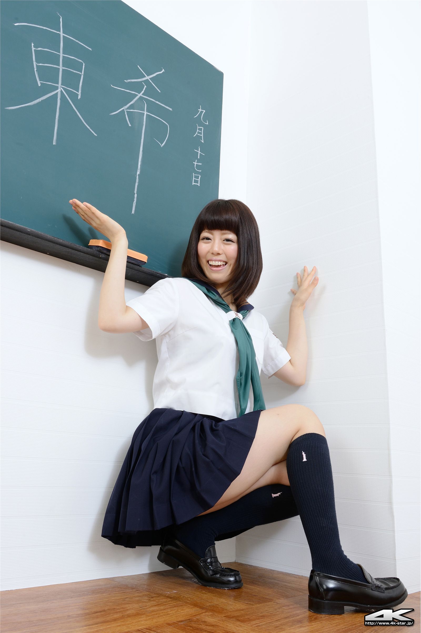 [4K-Star]  Nozomi Azuma 2013school 東希「セーラー服」